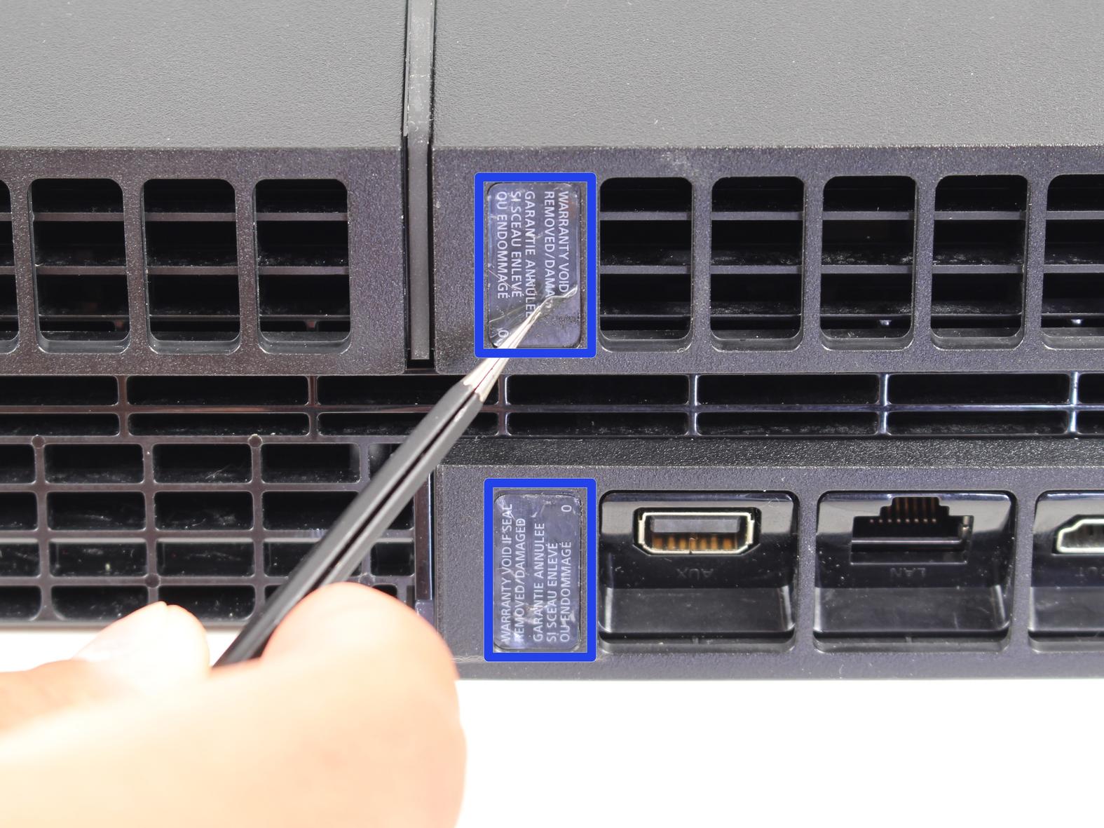 'Warranty Void If Removed' Sticker